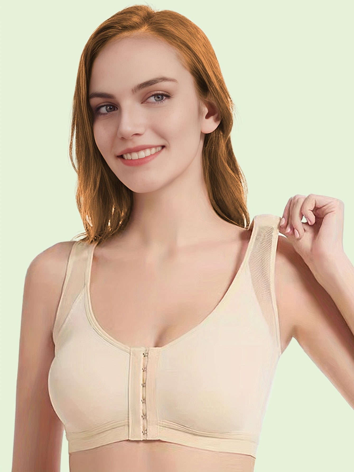 Front Buckle Sports Bra for Women