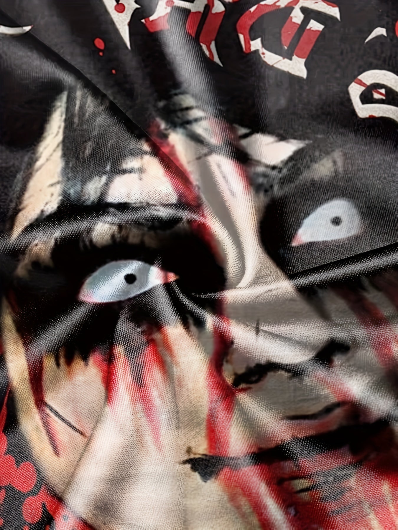 Men's Portrait Graphic Novel T-shirt for Summer