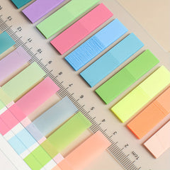 200 Sheets PET Sticky Notes Index Stickers Note Stickers Label Paper Instruction