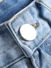 Men's Distressed Denim Shorts for Summer