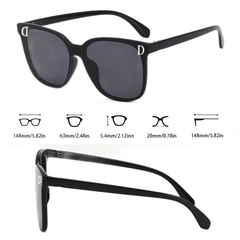 Square Sunglasses Anti Glare UV400 for Driving Beach Travel
