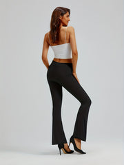 Women's High Waist Flared Leggings for Yoga Workout