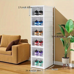 Plastic Storage Box With Doors Portable Box For Books Snacks Clothes Toys