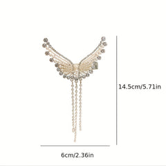 Angel Wings Tassel Hair Clips for Women and Girls