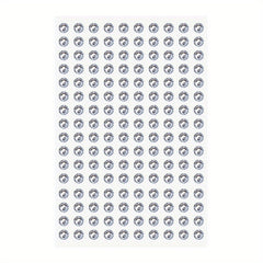 Transparent Gemstone Stickers For Face - Self Adhesive Rhinestones