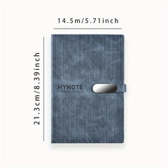 A5 Business Notepad Elegant Design Work Record Book 21x14cm