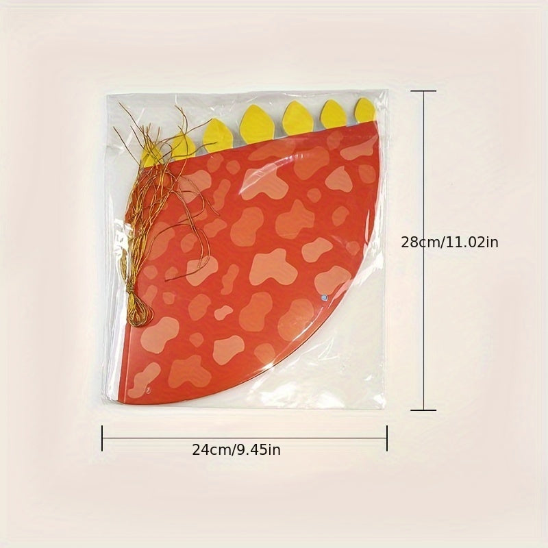 20pcs Dinosaur Party Hats for Birthday & Themed Events