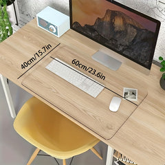 Transparent Desk Mat Heat Resistant PVC Round Edge Desk Protector Mat