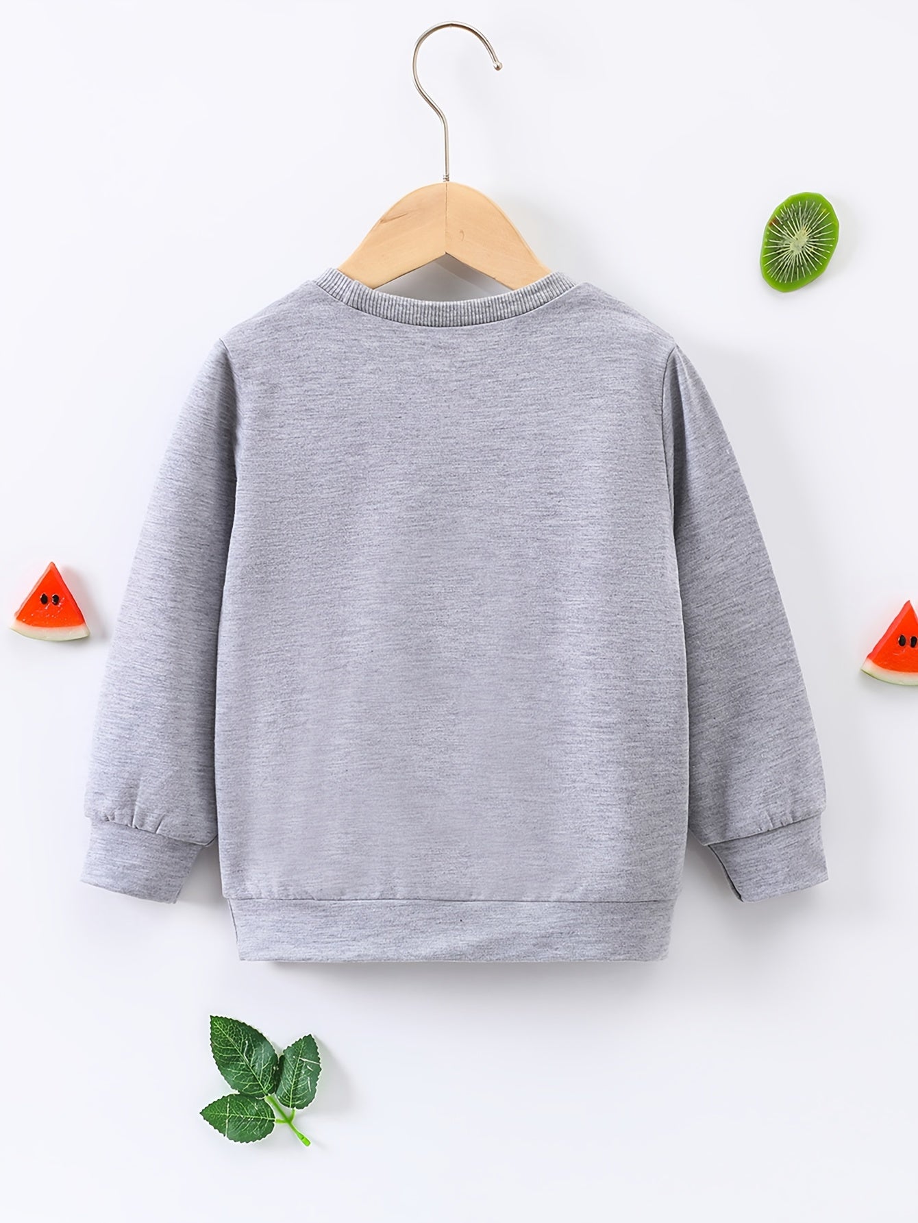 BACK TO SCHOOL Baby Boys Letter Print Sweatshirt