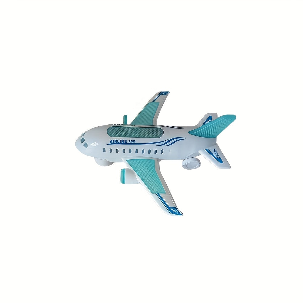 Interactive LED Airplane Toy with Lights & Sounds - Perfect Gift for Kids