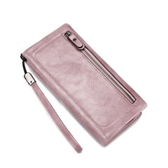 Large Capacity Zipper Clutch Bag Multifunctional Purse
