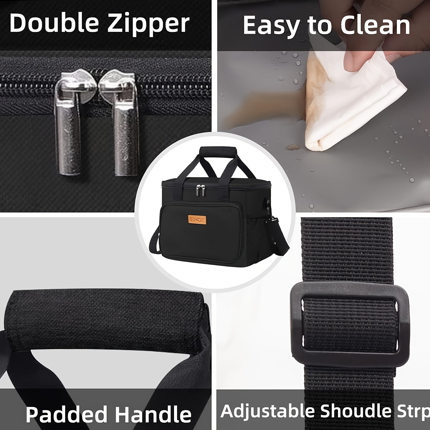 14L Large Insulated Bag Soft Cooler Bag For Women & Men