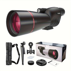 10x50 HD Birding Binoculars with Metal Tripod & Smartphone Adapter