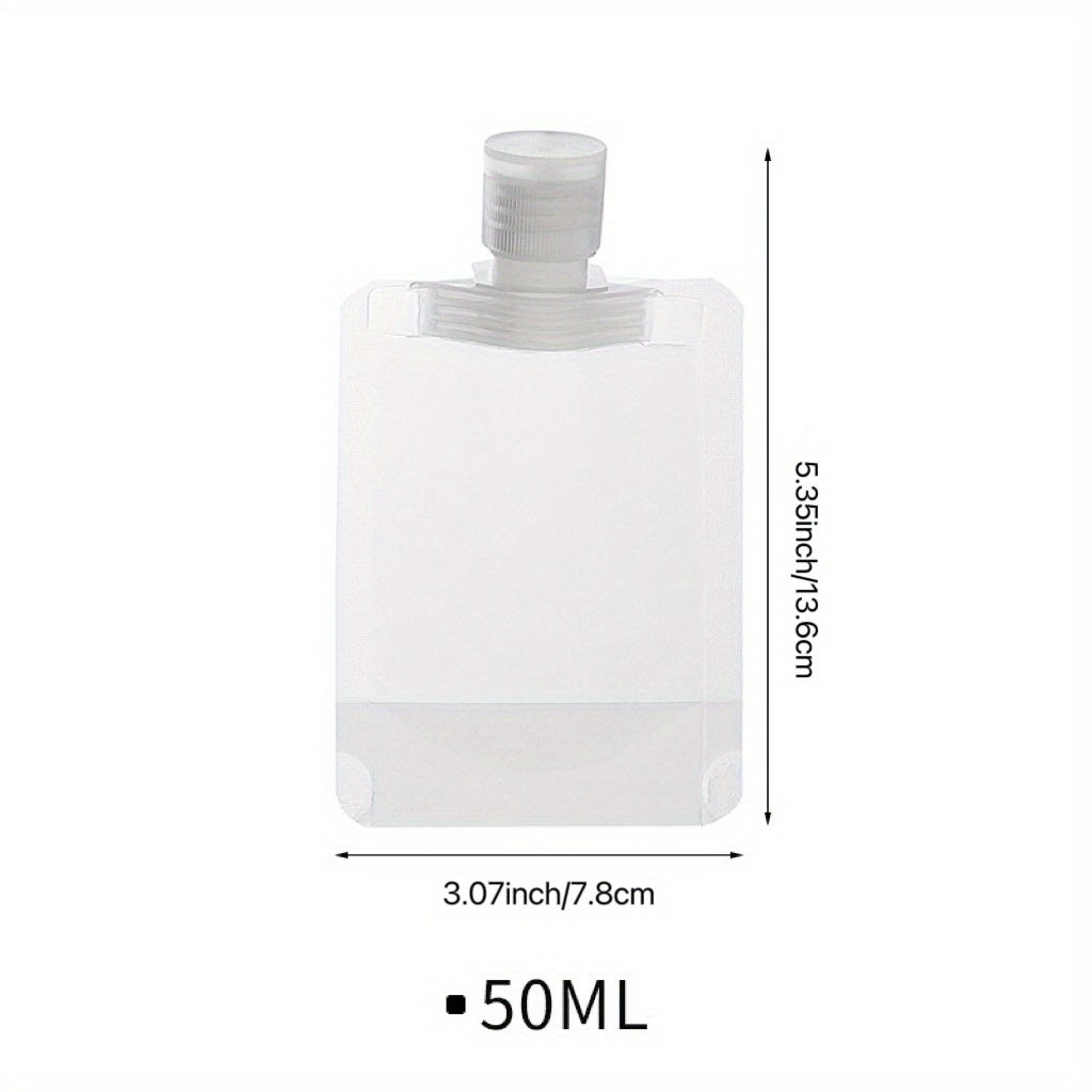 5 Pcs Travel Storage Pouch Lightweight Shampoo Container