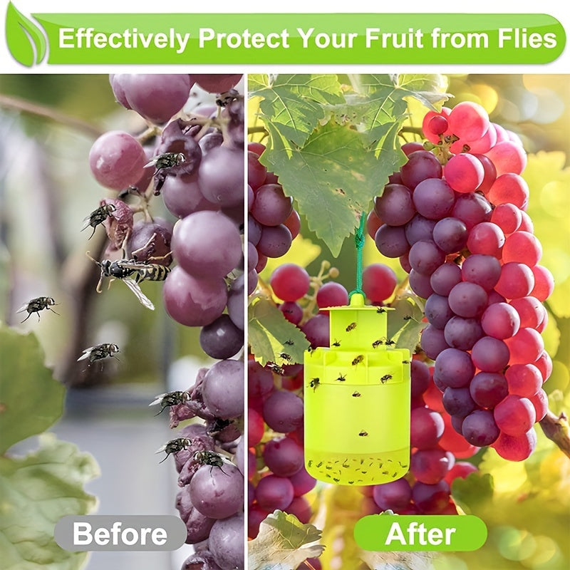 Outdoor Hanging Fly Repellent Trap Fruit Fly Trap For Outside Yard