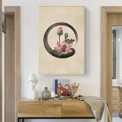 Lotus Poster Artwork Painting Wall Modern Art Picture Room Decoration