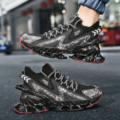 Men's Blade Sneakers Knitted Running Shoes
