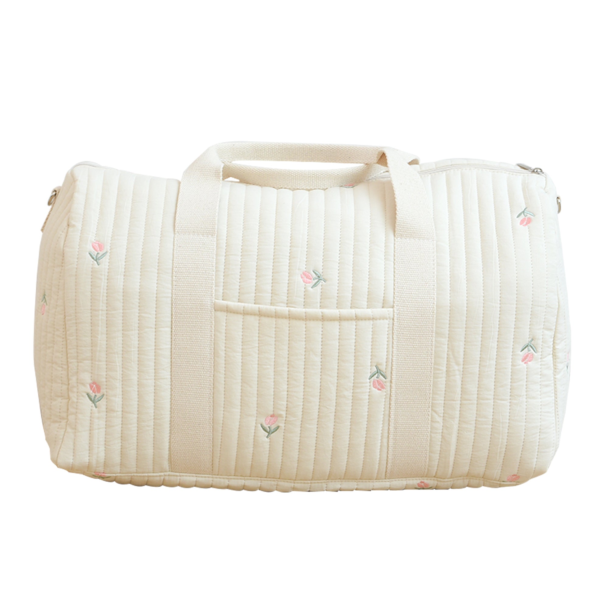 Embroidered Large Capacity Diaper Bag Lightweight Travel Bag
