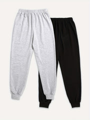 2 Pack Plus Size Leopard Print Sports Pants for Women