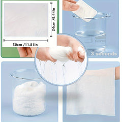 14pcs Disposable Compressed Towel Packs for Travel Outdoor Camping