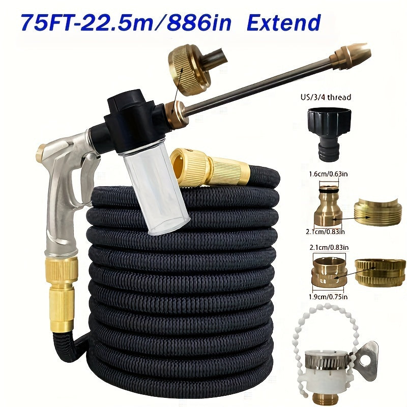 Flexible Irrigation Pipe Garden Hose with Spray Gun