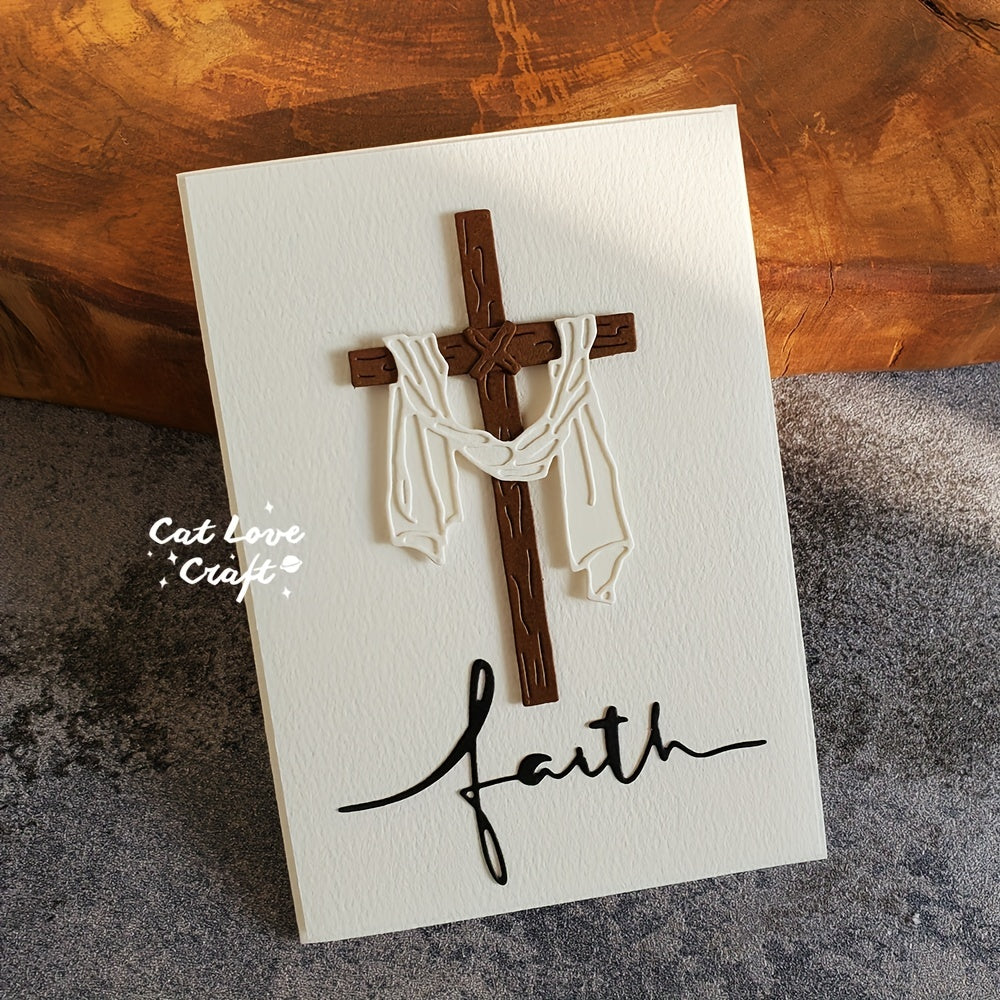 Crucifixion Metal Cutting Dies Scrapbooking Stencil DIY