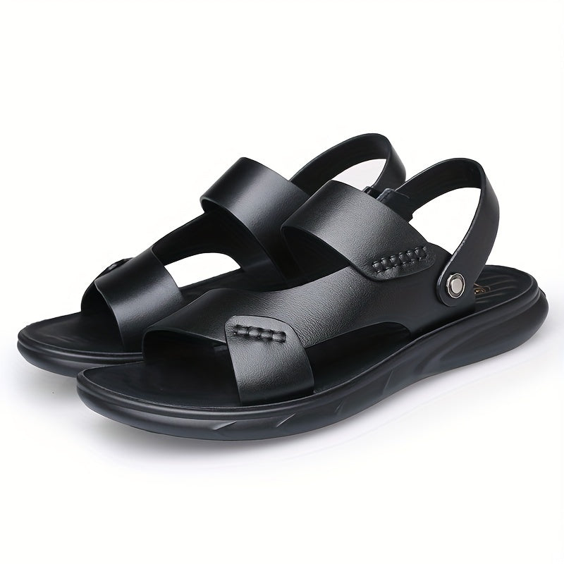 Men's Outdoor Slingback Sandals Non Slip Hiking Beach Shoes
