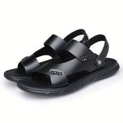 Men's Outdoor Slingback Sandals Non Slip Hiking Beach Shoes