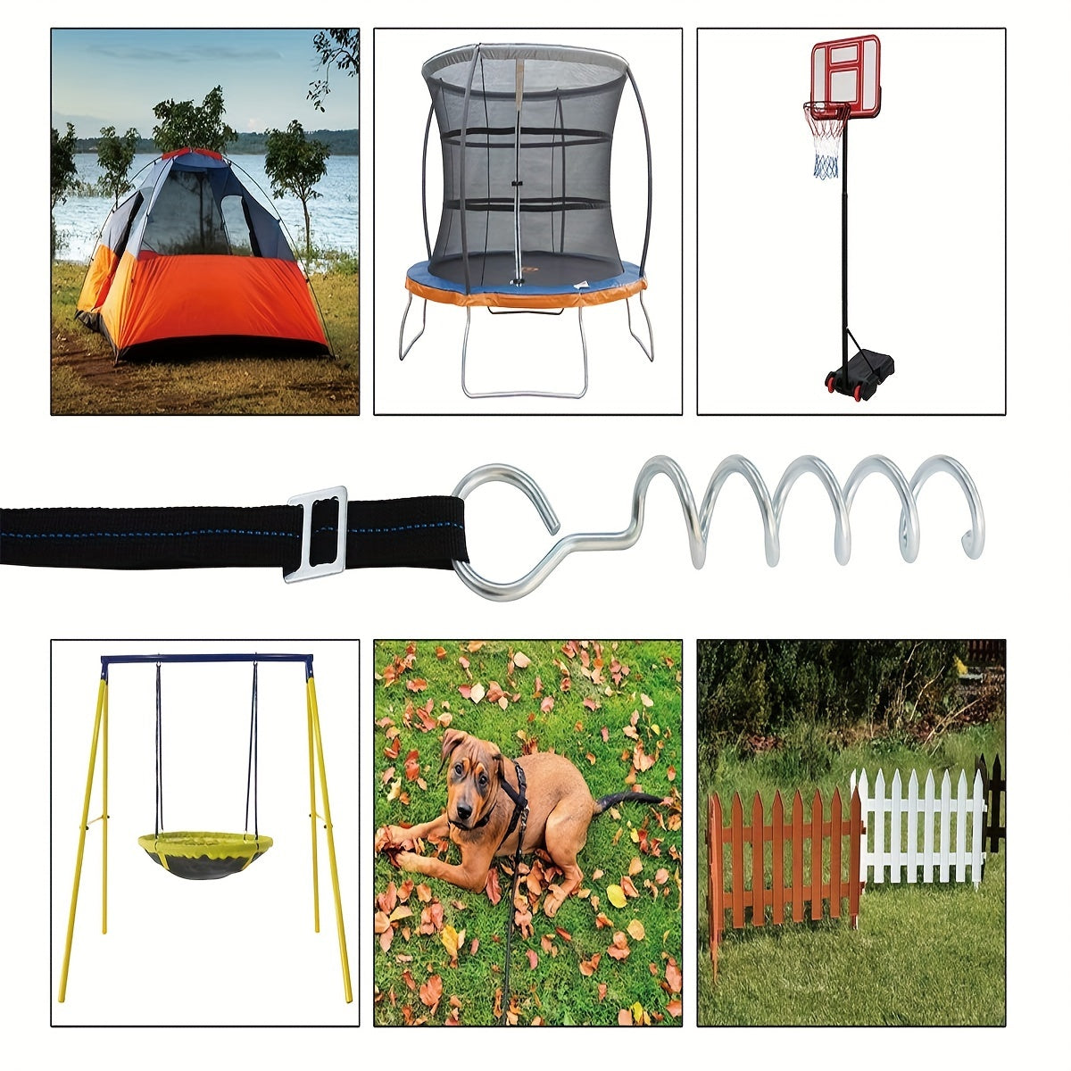 4PCS Stainless Steel Ground Pegs Tent Stakes Lightweight For Camping