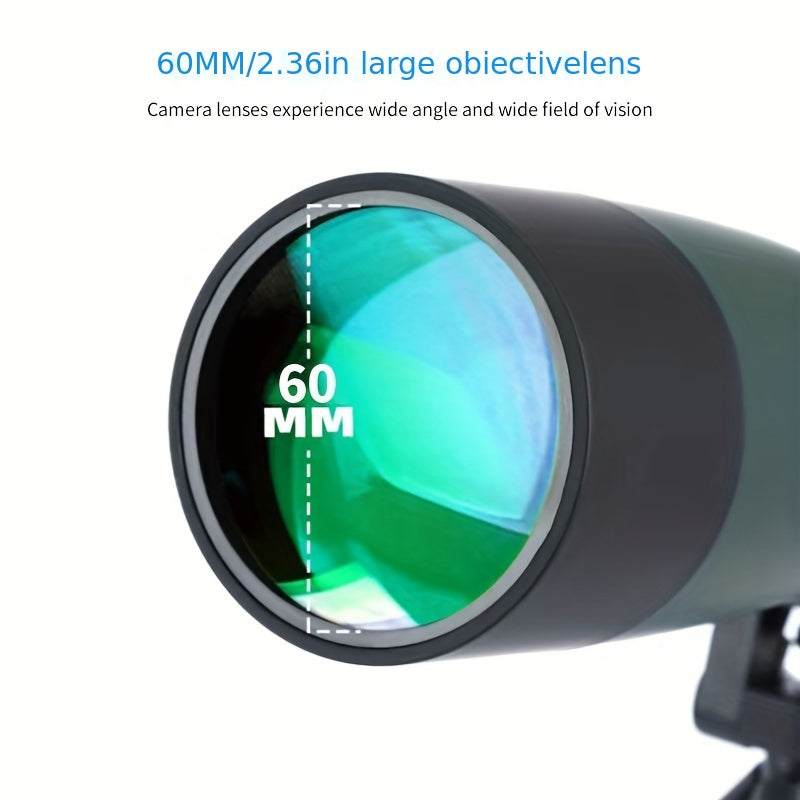 HD Monocular Telescope with Tripod for Camping and Travel