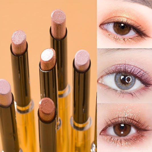 Glitter Shimmer Eyeshadow Stick Creamy Waterproof