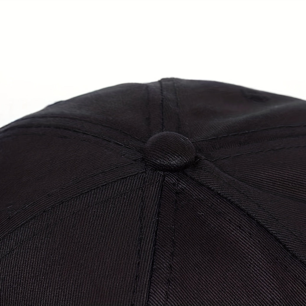 Embroidered Letter Peaked Cap Fisherman Hat Outdoor One Size Spring Summer