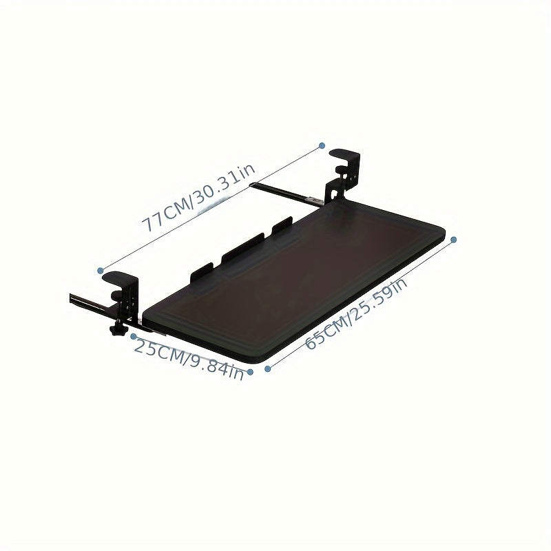 Keyboard Holder Desktop Clip Stand Mouse Organizer