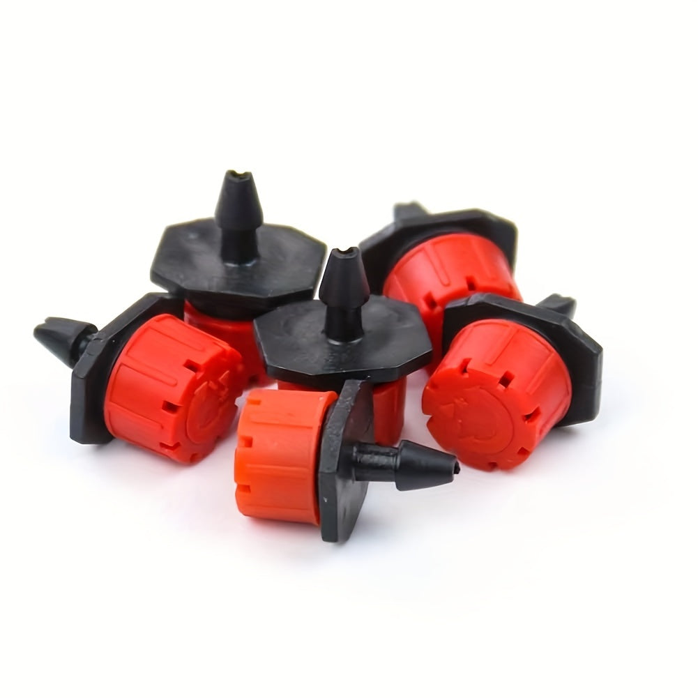 Adjustable Irrigation Drippers Micro Flow Drip Anti Clogging