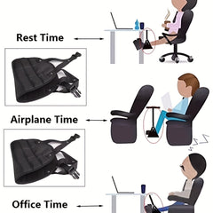 Portable Airplane Footrest - Travel Hammock for Office & Home