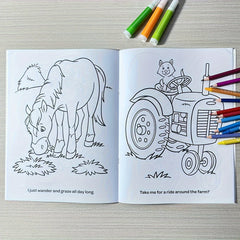 1pc Animal Cartoon Coloring Book - Fun & Creative Activity Book