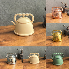 1/12 Metal Teapot Dollhouse Kitchen Accessory