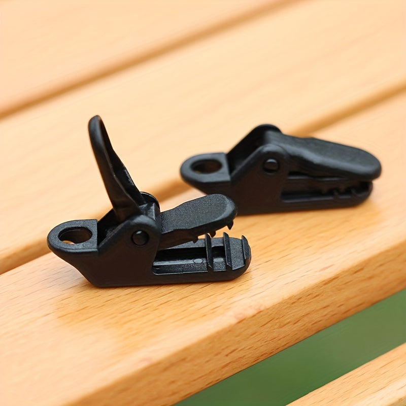 10pcs Tent Pull Point Crocodile Clips for Outdoor Camping