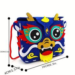 Parent Child Kindergarten Children's Handcraft Bag Non-woven Fabric Toy DIY