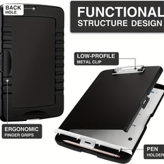 Waterproof A4 File Box with Pen Slot