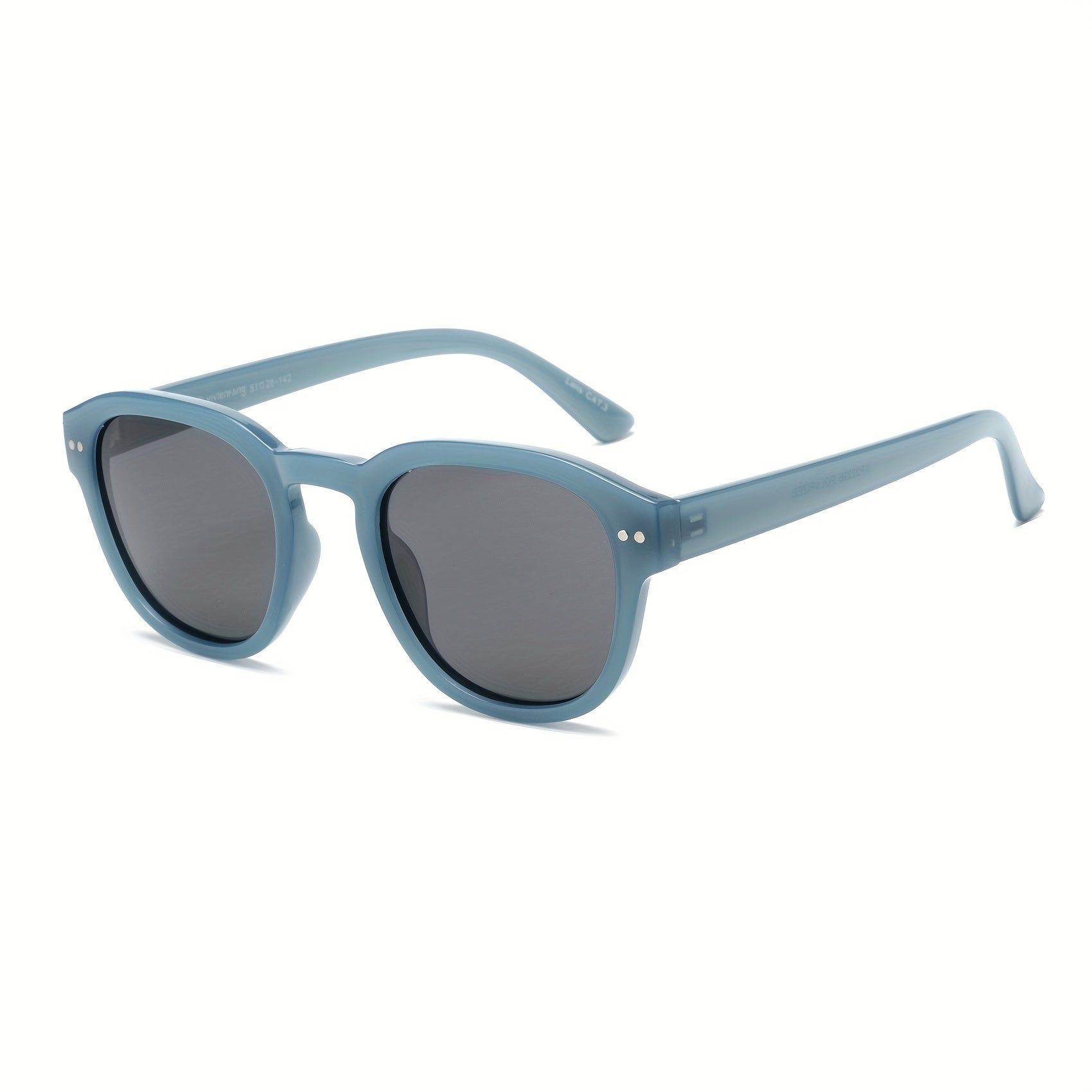 OUWEN Round Polarized Sunglasses Vintage Sun Glasses UV400 Protection