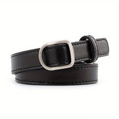 Women's Non-Porous Thin Belt for Jeans and Pants