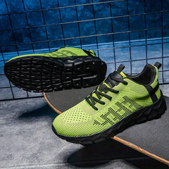Women's Lace-Up Mesh Sneakers for Workout Gym Running