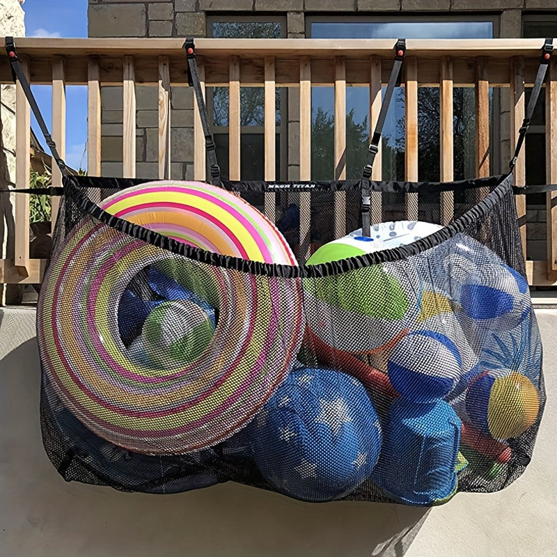 Large Capacity Pool Storage Hanging Bag for Swimming Pool Supplies