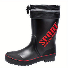 Men's/Women's Rain Boots Waterproof Non-slip Shoes
