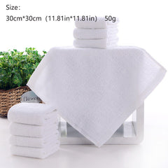 Small Square Cotton Towel for Hotel Restaurant Kitchen School Hand Towel