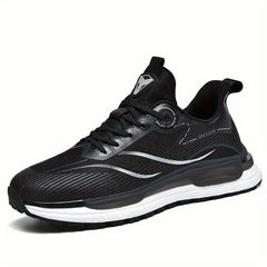 Ombre Shock Absorption Running Shoes Non Slip Lace Up Sneakers