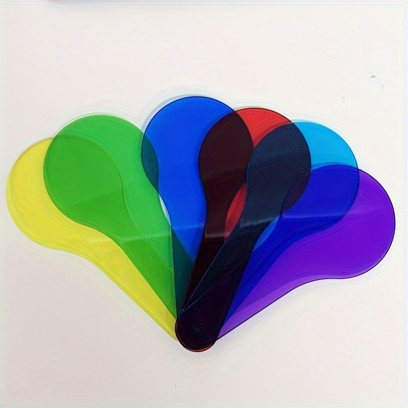 6pcs Transfer Boards Optical Puzzle Science Experiment Toys