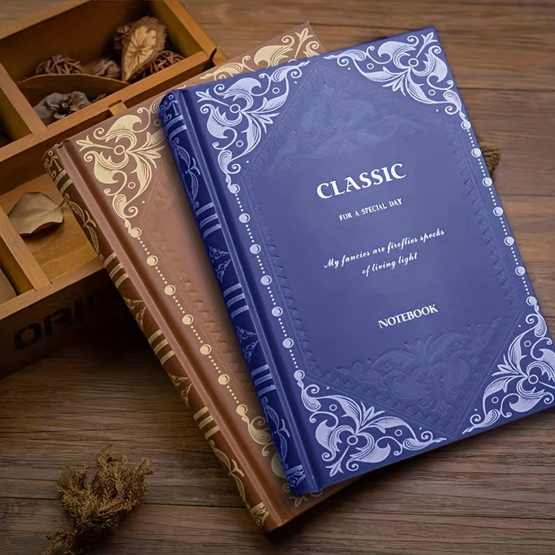 A5 Vintage Notebook Classic Thickened Notepad Student Diary 100 Sheets