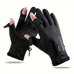 Winter Cycling Gloves Touch Screen Warm Gloves for Men Women